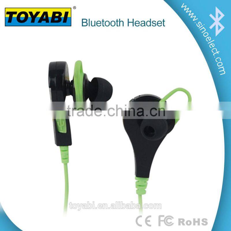 bluetooth noise cancelling headphone it is in-ear earphone with flat cable