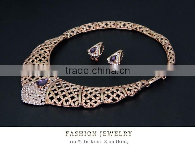 2016 New Exaggerate Vintage Geometric Suit Necklace Set Jewelry Set Whloesale