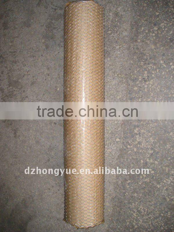 plastic coated chicken wire netting