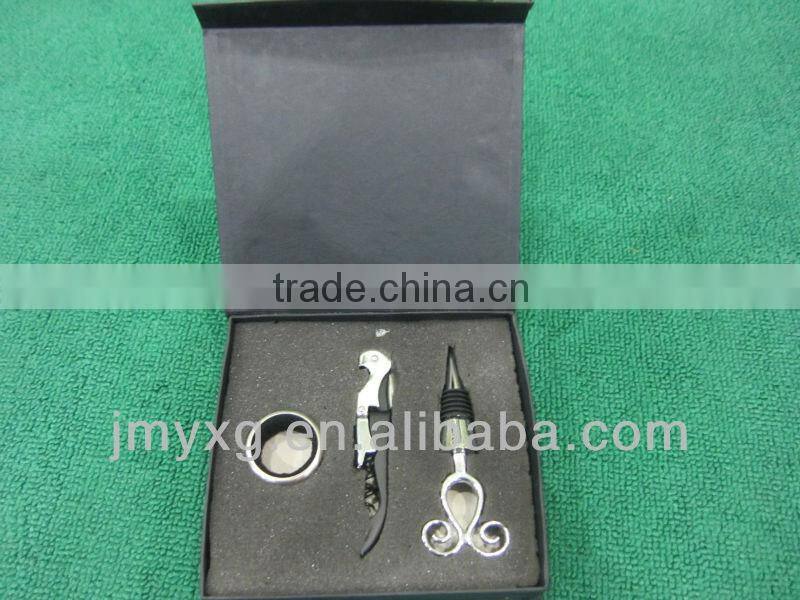 customizedt wine set gift box