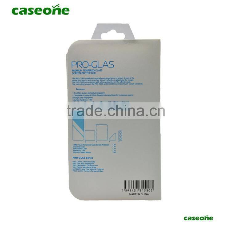 9H hardness 2.5D round edge tempered glass screen protector for Samsung Galaxy S6