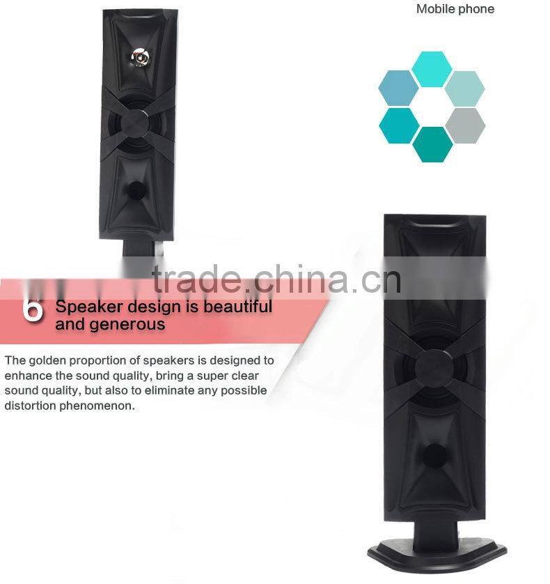 Home theater music system 3.1 multimedia speaker system