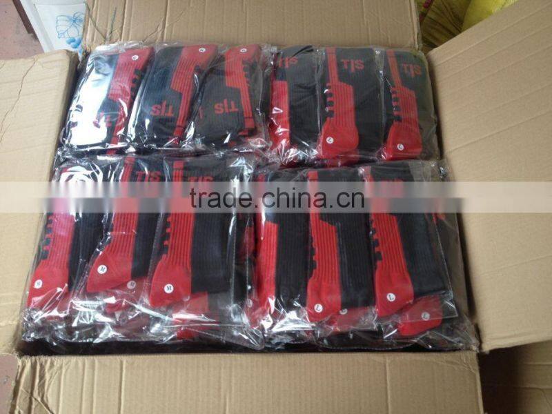 Cotton spandex cheap long thermal soccer socks kids