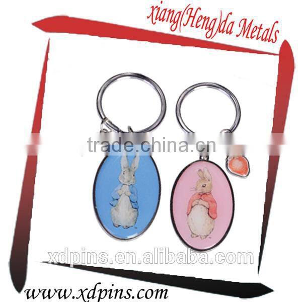 2015 promotion custom stainless iron key chain with logo