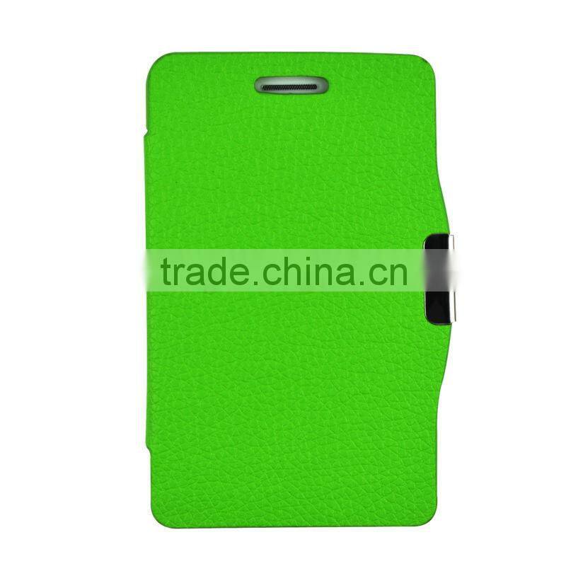 Book style Lichee Texture Leather cover case for LG P715 Optimus L7 II