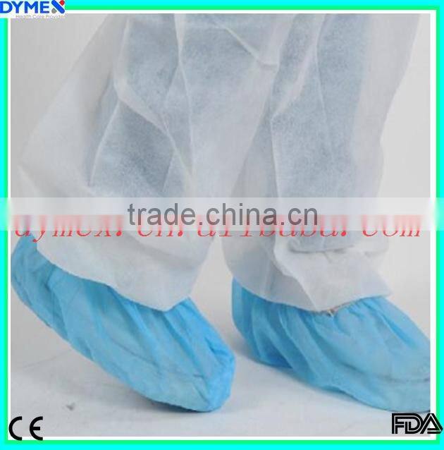 Disposable Waterproof Plastic PP+ CPE Medical Shoe Cover For Work Place