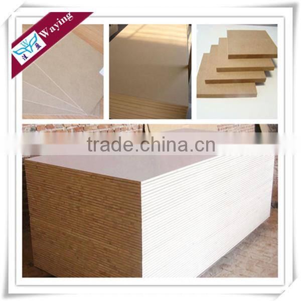 Laser Cutting Melamine MDF Plain MDF from MDF Wood Factory