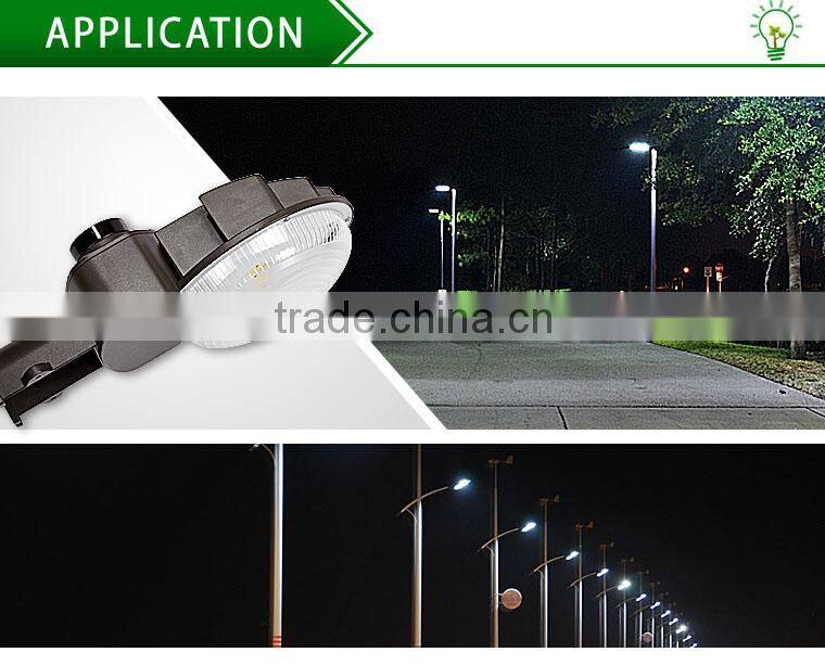 UL DLC 70W 6700lm outdoor LED Dusk to Dawn street light with photocell