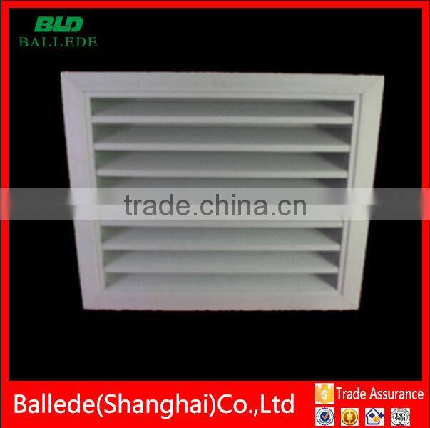 HVAC system powder coated air louver