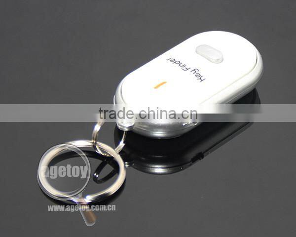 Blister Packing Promotional Electronic Switch LED Light Whistle Key Finder