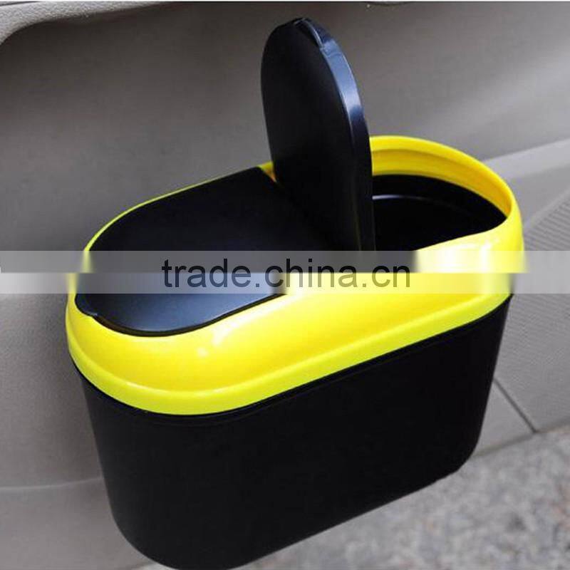 Plastic Car Trash Can,Convenient Car Garbage Can/Trash