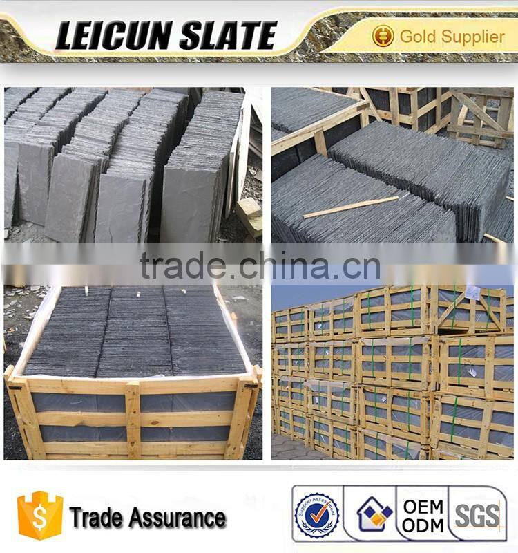 Black Roofing Slate for House Roofing Material
