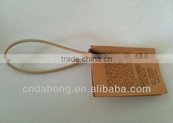 High quality high strength elastic cord with metal tip