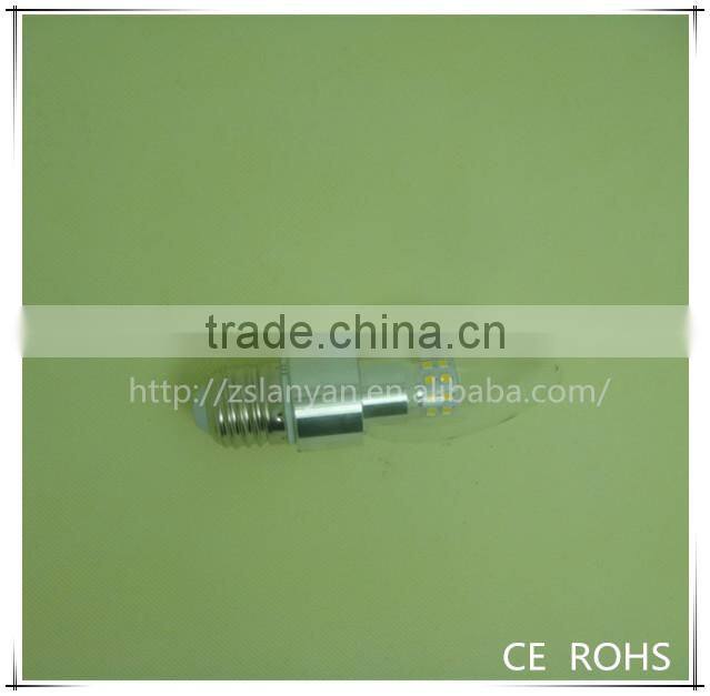 e12 Aluminum Alloy ultra bright 5W LED Candles Light Bulb