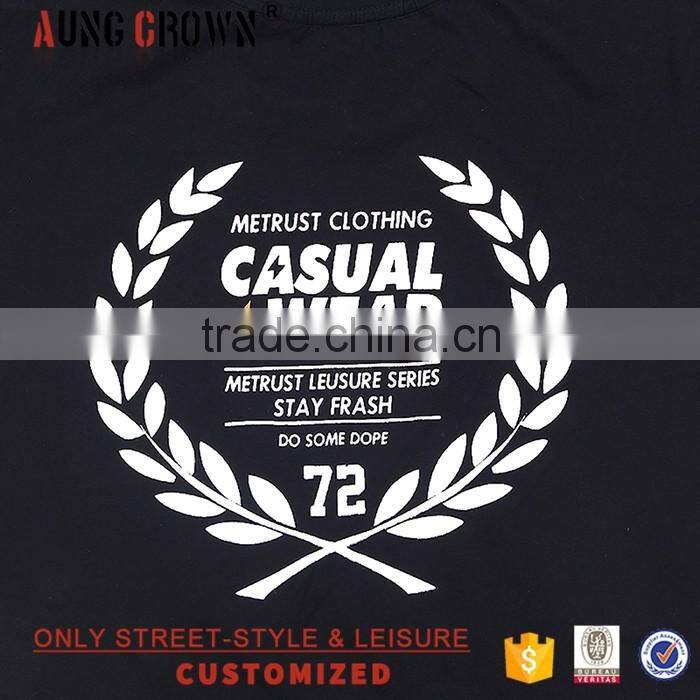 Mans 100 Cotton T shirt With Custom Printing Made in China