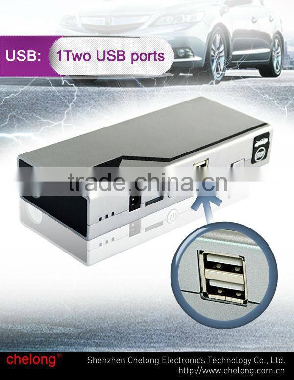 AC12V 14000mAh multifunction up to 3000 charge cycles multi function jump starter