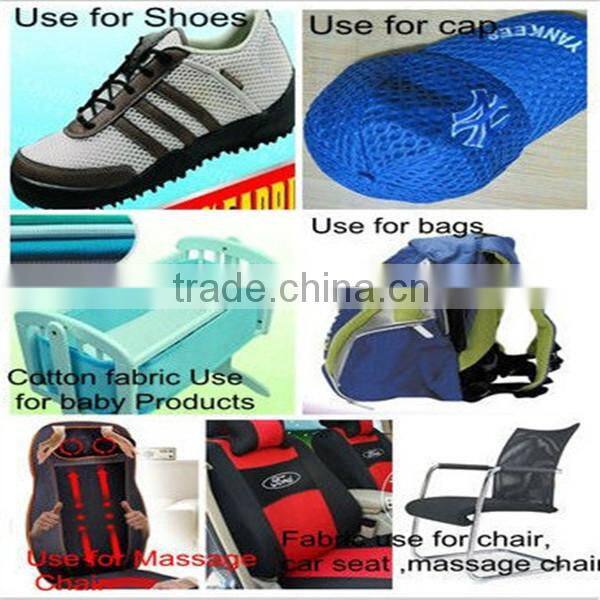 Soft Shoes Wearproof Polyester Nylon Mesh Fabric