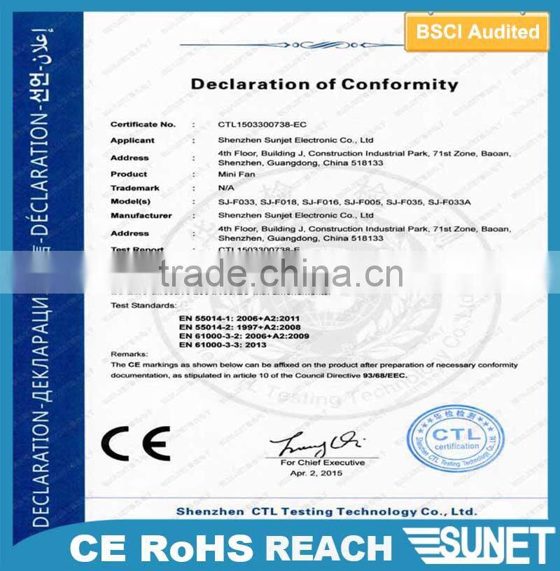 2017 Most popular products in stock Programmable led message fan usb