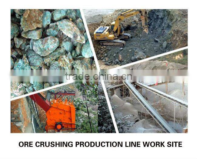 Iron ore crushing production line