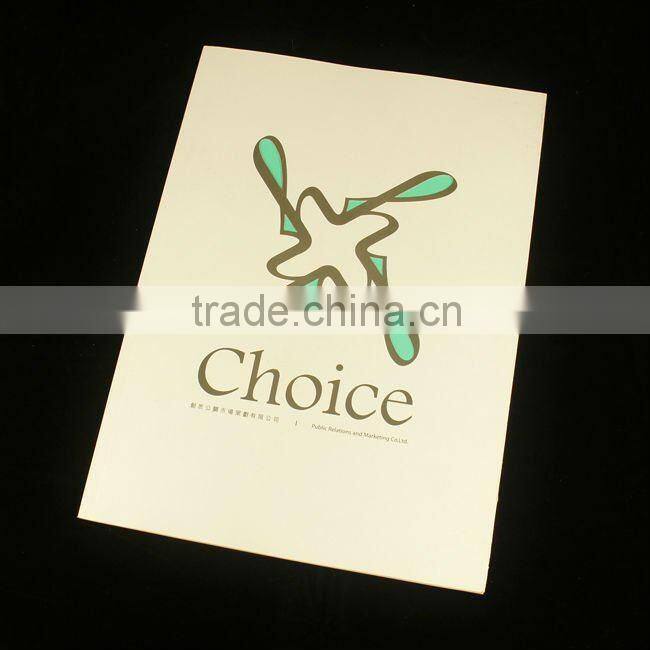 Colorful personalized brochure