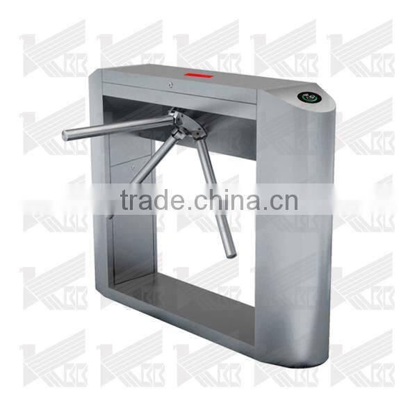 Bridge tripod turnstile with access control