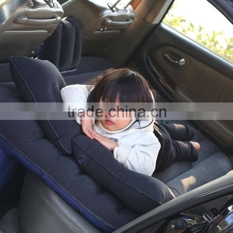 High Quality Inflatable Car Air Mattress Square Folding Air Bed