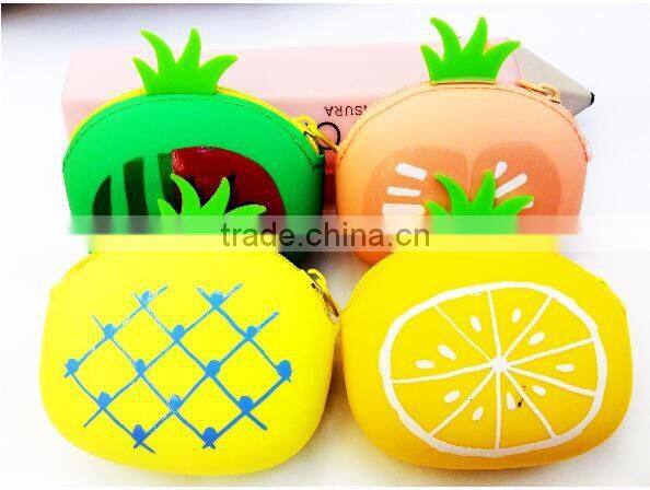 Wholesale/cheap price silicone key bag/coin purse
