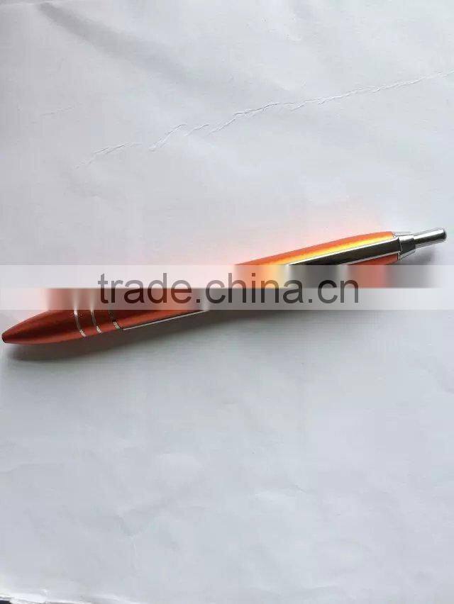 high quality metal promotional pen with roll out paper,advertising promotion pens,pull out pen