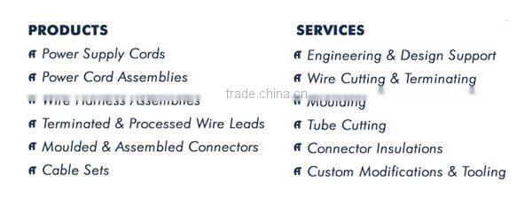 Standard European Power Cable Power Cord Ac Power Cord cable