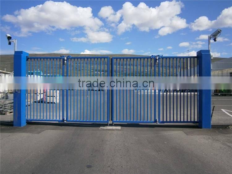 Hot dipped galvanized and pvc coated security curved 3d wire welded fence