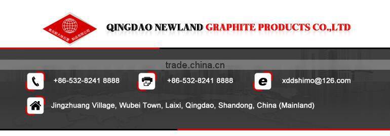 graphite mold material for glass and graphite molds for glass