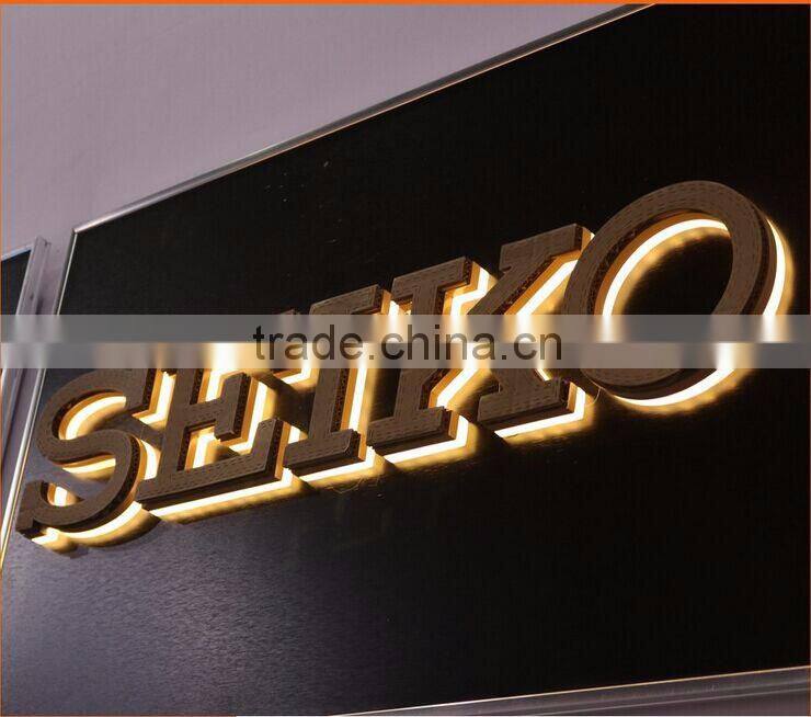 backlit alphabet letter at Competitive price /backlit led light signs
