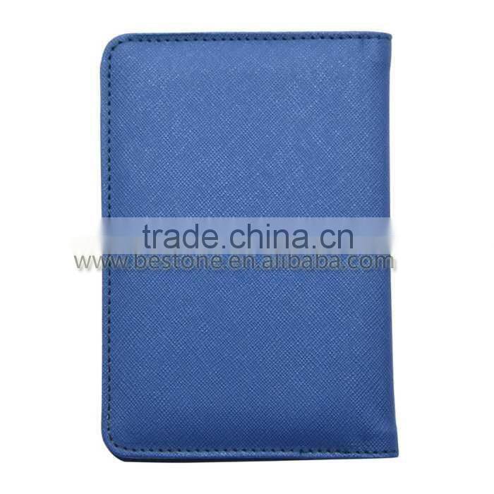 Custom Travel Leather Passort Holder Wallet