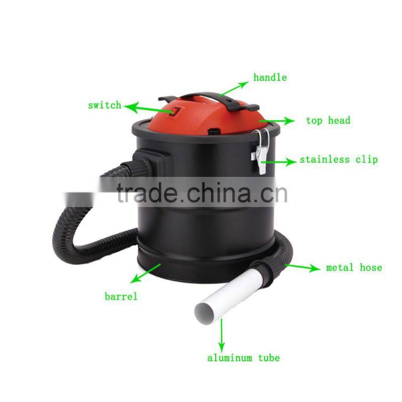 German quality fireproof ash vacuum cleaner of Hepa with steel vacum cleaner