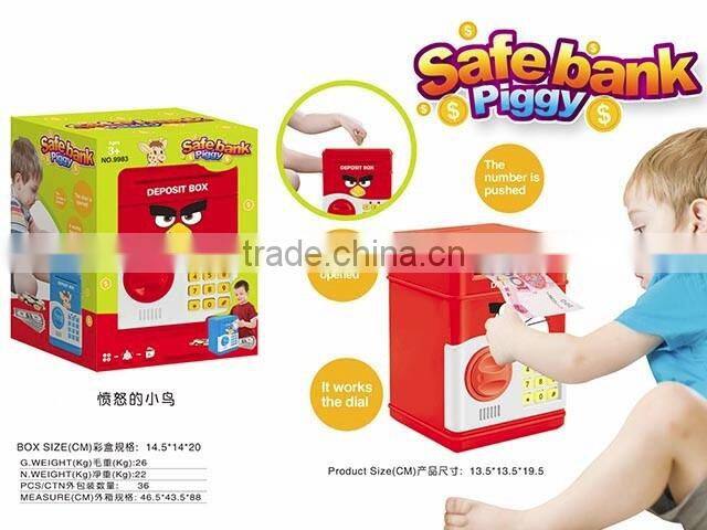 Hot sell Novelty Password Number Coin Bank Saving Money Cash Saving ATM Bank
