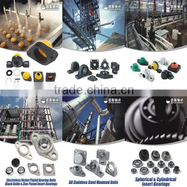 LDK pillow block bearings 204 stainless steel