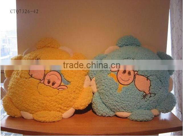 Plush Heart Shape Cushion