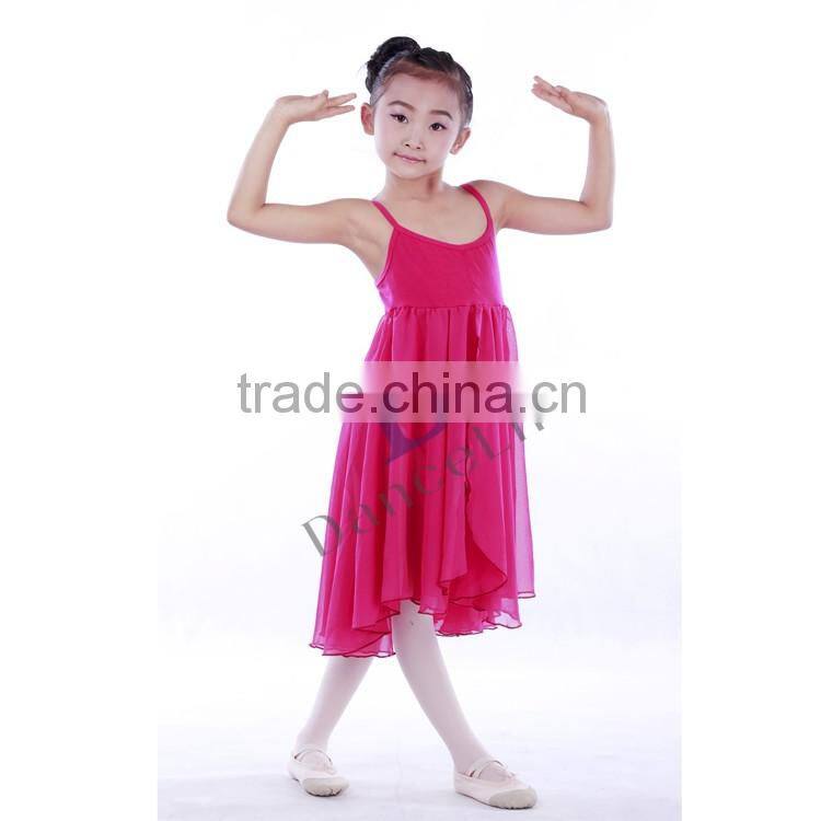 C2147 Long Girls Chiffon Skirt Dance Dress Ballet Costume