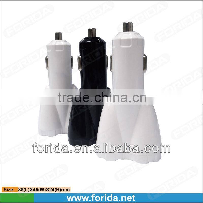 for Apple & Android 5V 4A dual USB Car Charger