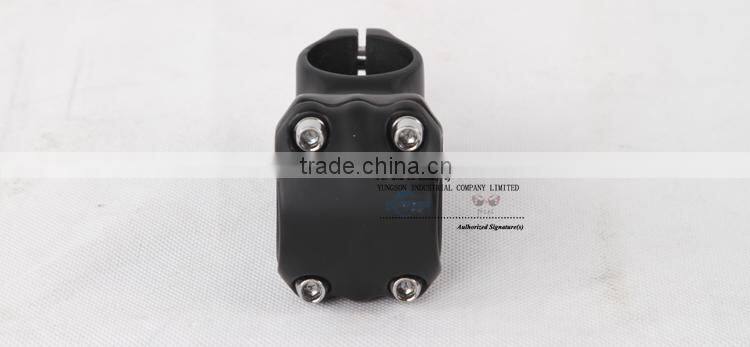 Carbon fiber bike stem for fork and handlebar