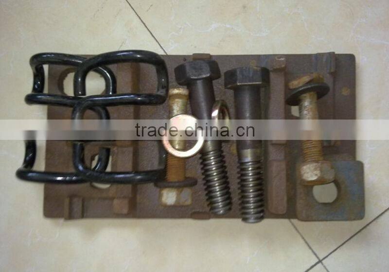 Cheapest perforated 55Q,50Q,Q235 30 Kg/m light steel railway