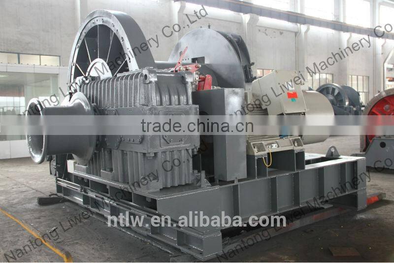 new design 550KN electric ship moving winch for sale