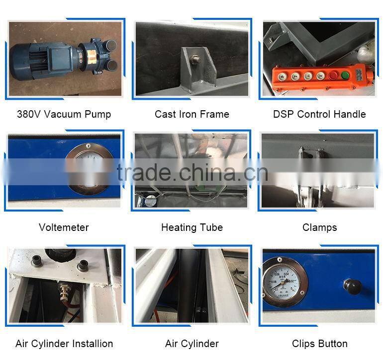 Semi Automatic Plastic Vacuum Forming Machine For Advertising