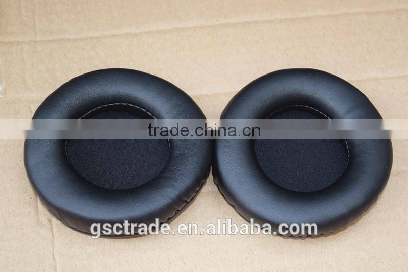 Soft Black Leather Ear Pads Cushion Replacement for razerKraken Pro Headphones