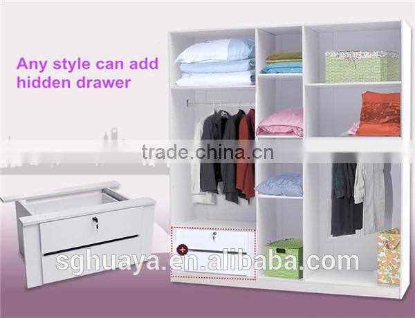 North America OEM bedroom wardrobe/morden high quality wardrobe