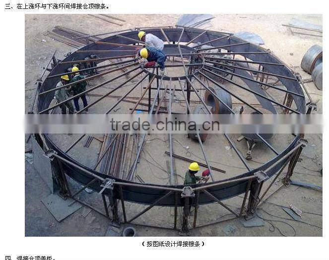 3 years aliabab golden supplier SM40 Spiral steel silo forming machine for storeage