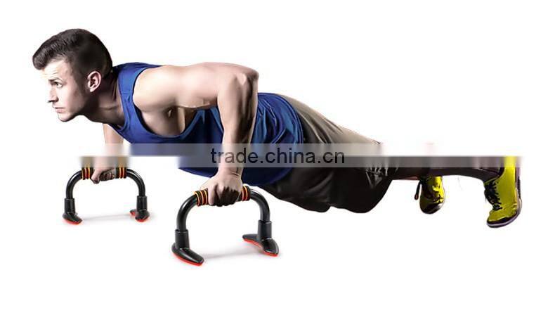 Home use gym equipment plastic fitness push up bar
