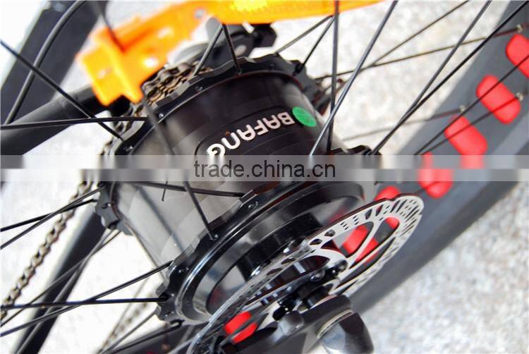 750W fat tire snow beach electric bike