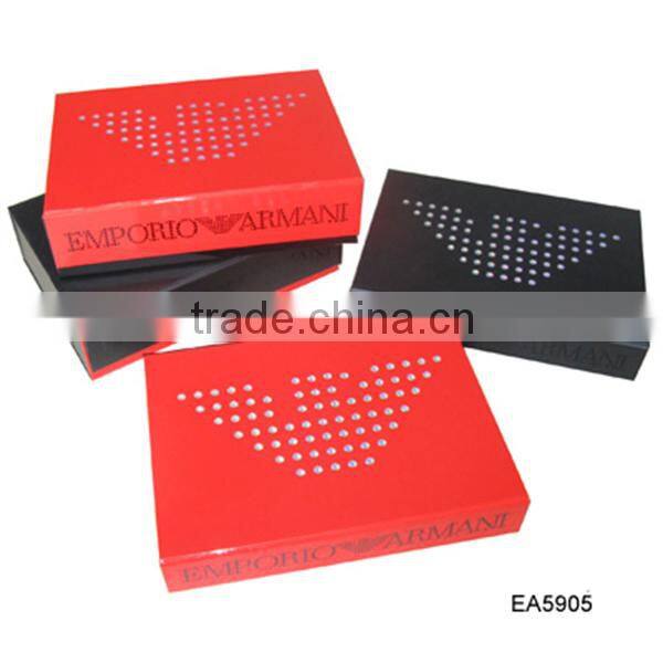 Customized scarves paper packaging box wholesale