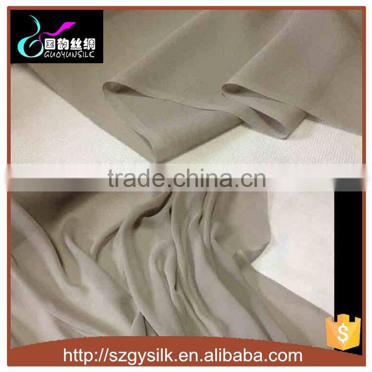 silk georgette in solid colors